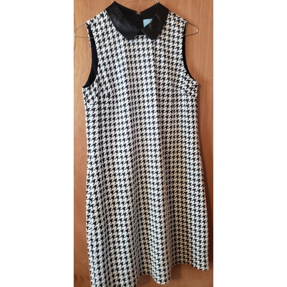 Cece by Cynthia Steffe Houndstooth Shift Dress